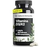 Vitamina D3 y K2: Comparativa de las Mejores Suplementos Veganos y su Dosis Diaria Recomendada Vitamina D3 y K2: Comparativa de las Mejores Suplementos Veganos y su Dosis Diaria Recomendada