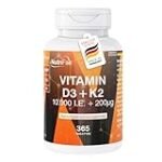 Vitaminas Esenciales: Análisis y Comparativa de los Mejores Suplementos Veganos de D3 y K2 para Mejorar tu Salud